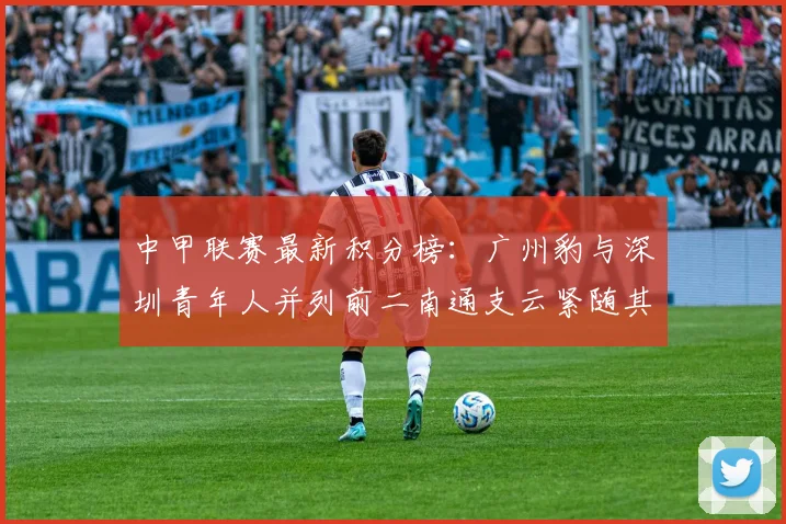 中甲联赛最新积分榜：广州豹与深圳青年人并列前二南通支云紧随其后